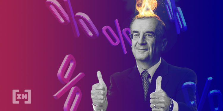 Le gouverneur de la Banque centrale de France «satisfait» des taux d’intérêt négatifs