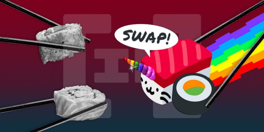 SushiSwap dépasse 1 milliard de dollars en capitalisation boursière