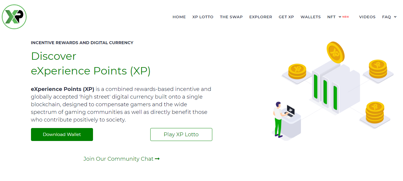 xp coin crypto currency