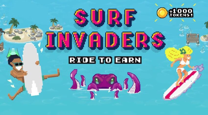Jeux NFT : Surf Invaders