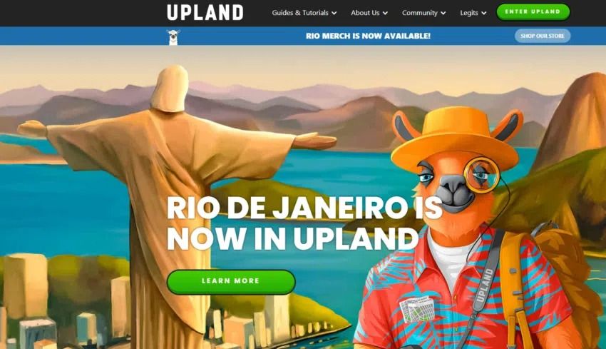 Jeux blockchain : Upland