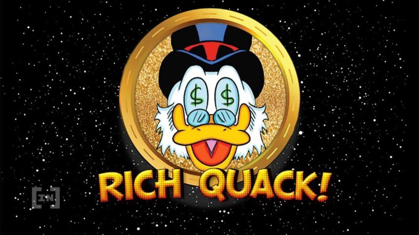 RichQUACK devient le token le plus suivi sur CoinMarketCap