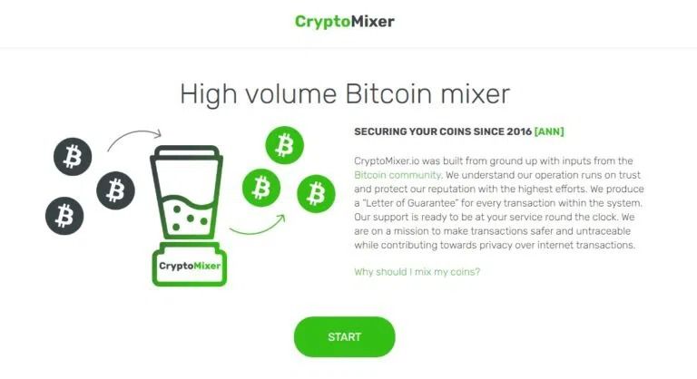 Crypto mixer