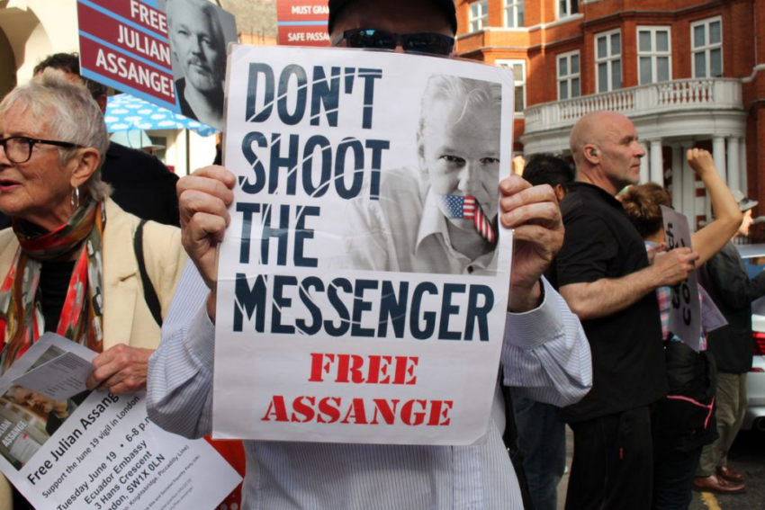Julian Assange crypto