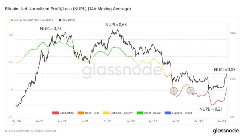 NUPL et cours BTC