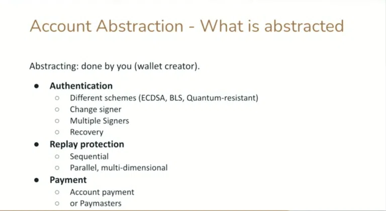 ERC-4337 et account abstraction
