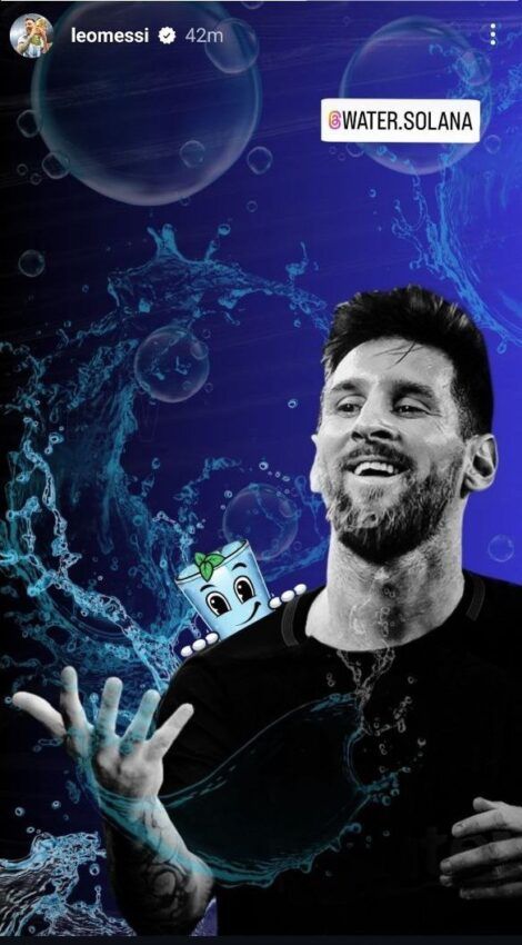 Lionel Messi apporte son soutien à un mèmecoin 